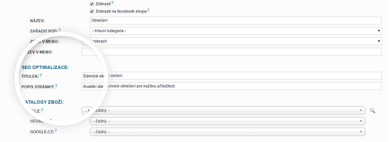 seo eshopu