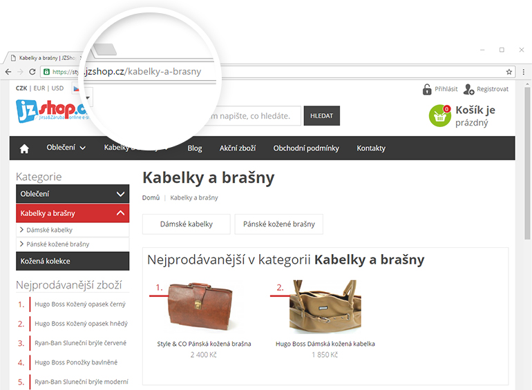 hezké url adresy